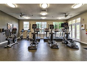 Modern Fitness Center at The Villas at Main Street, Michigan